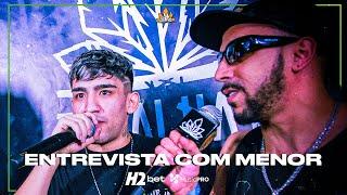 ENTREVISTA DO CAMPEÃO | MENOR | 396ª BATALHA DA ALDEIA (EDIÇÃO TRAPSTAR)