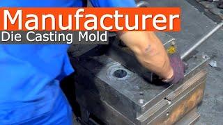 aluminum parts die casting cnc machining services, factory in China