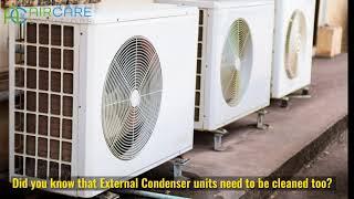 Why it's important to keep air conditioner condenser units clean too