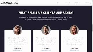 OptimizePress 3.0 Templates | SMALLBIZ v3 Landing Page