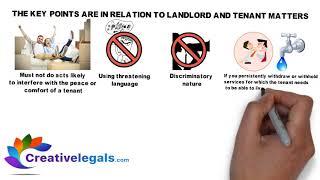 Examples of tenant harassment by a landlord UK | How much is the compensation for harassment UK?