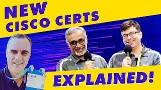 The New CCNA, CCNP, CCIE certifications explained - BIGGEST Cisco Certification updates EVER!