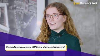 LawCareersNetLIVE | why would you RECOMMEND LCNLIVE | LawCareers.Net