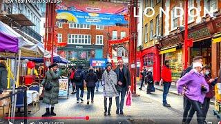 London Walk | 4k HDR London City Walking Tour | Walking Soho London To Trafalgar Square, Mayfair