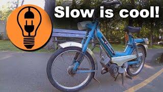 Batavus Starflite 25, two stroke - not quite a moped? [Presentation & Review]