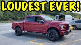 125+ Decibels! Our LOUDEST Ford F-150 5.0 EVER!