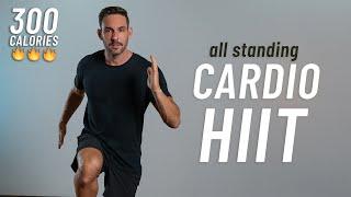 20 MIN CARDIO HIIT WORKOUT - ALL STANDING -  No Squats or Lunges