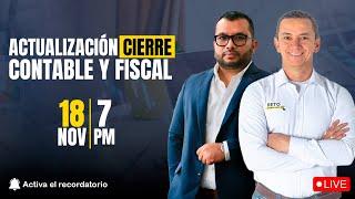 Actualizacion cierre contable y fiscal