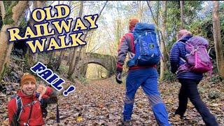 Old Abandoned Railway Walk FAIL ! North Wales Hiking-Bala Walking-Queen Victoria Walk-Pale Hall