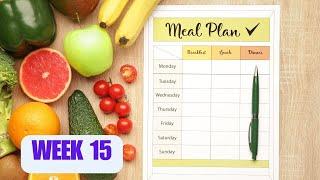 Meal Planning Monday - Week 15 #mealplanwithme #mealplanning