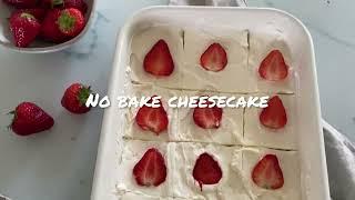 How to make no bake cheesecake recipe