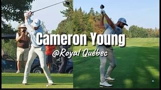 Cameron Young @ Royal Québec Golf Club 16/09/2024