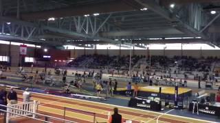 Kyle Ivy in the Alabama state indoor 60m qualifier