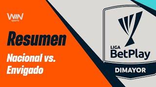 Nacional vs. Envigado (resumen y goles) | Liga BetPlay Dimayor 2024-2 | Fecha 14