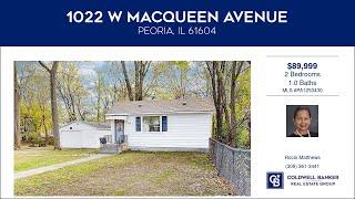 1022 W MACQUEEN Avenue, Peoria, Illinois Homes for Sale | www.coldwellhomes.com