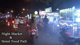 City Night Market Binh Duong Vietnam - Street Food Path - Street Food 2020