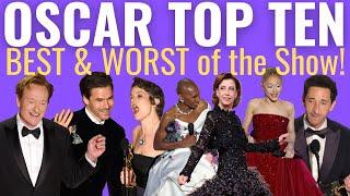 Top 10 BEST & WORST Moments of the 97th Oscars!