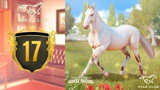 Got 17 prestige! I pass active events and tasks of Rival Stars Horse Racing