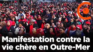 Outre-Mer : manifestation à Paris contre la vie chère et pour l'alignement des prix - 03/11/2024