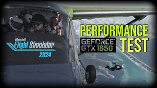 Can the GTX 1650 Handle Flight Simulator 2024? | Performance Test