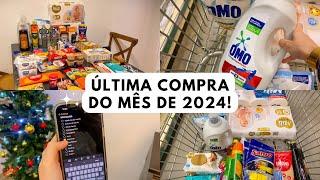 ÚLTIMA COMPRA DO MÊS DE 2024  Dicas de produtos de limpeza e VALOR total