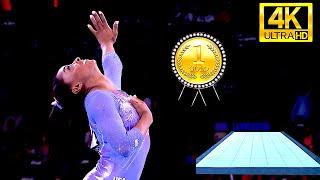 Simone BILESFloor Event Final 2019 Stuttgart World *15.133* (NBC.4K)