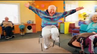 Breakdancing night at the retirement home