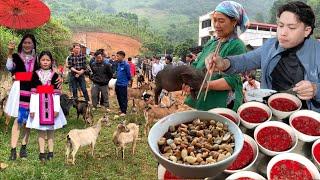 HOANG SO MARKET IN THE MOUNTAIN REGION WITH THE MOST DELICIOUS DISHES - SPECIAL COC LY MARKET