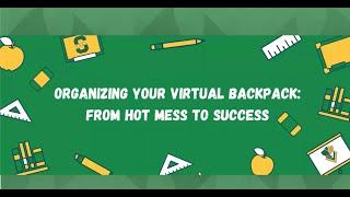 Virtual Backpack Webinar Series - Episode 2