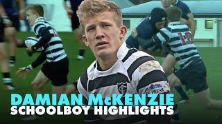 All Black Damian McKenzie - Schoolboy Rugby Highlights | Rugby Pass