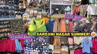 Sarojini Nagar Market Delhi | Friday Summer Collection | Latest Collection with Shop no. | Nishu