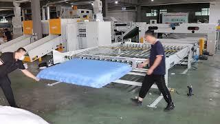 fiber filling/carding  machine for the blankets