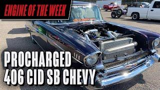 ProCharged 406 cid Small Block Chevy