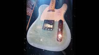 Fender Japan Hybrid II Telecaster Electric Guitar, Maple FB, Celeste Blue