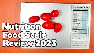 Nutrition food scale review 2023