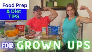 How to lose belly fat and gain muscle with proper food prep and planning|