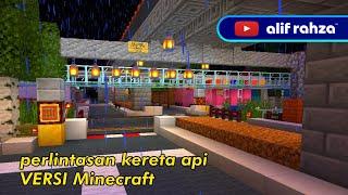 Preview - Perlintasan kereta api sebidang Versi Minecraft