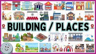 67 Building (or Places) Name for Kids - Learn Building (or Places) for Children