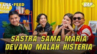 NUNGGU OZA & SASTRA MAIN FILM | #BeritaAkhirPekan Devano, Maria Theodore, Oza Rangkuti & Sastra S.