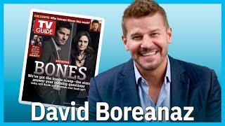 BONES' David Boreanaz remembers Booth & Brennan early days & classic TV Guide Mag cover | TV Insider