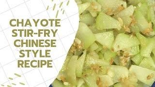 Chayote Stir-Fry Chinese Style | Easy Recipe | Kitchen Journey | JS World Studio