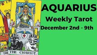 Aquarius: A New Chapter Begins You’re On The Verge Of Something Amazing! Dec 2nd - 9th WEEKLY TAROT