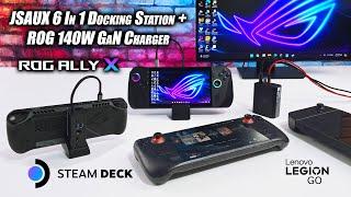 Transform Your Setup: Hands-On with JSAUX Dock and ROG 140W GaN Charger