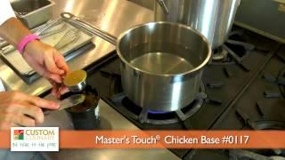 Custom Culinary Master's Touch Chicken Base Brand Intro