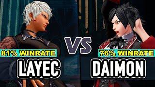 KOF XV ▰ LAYEC (Vice/O.Chris/Goenitz) vs DAIMON (Elisabeth/Dolores/Chris)