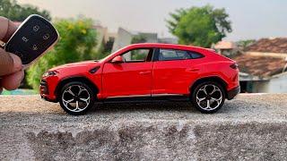 Unboxing of 1/25 Scale Model Lamborghini Urus Replica Miniature Model - Red | Adult Hobbies | DIY |