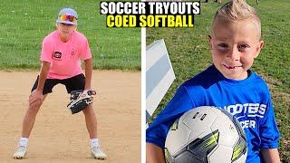 LAST DAY OF HIGH SCHOOL SOFTBALL TOURNAMENT and CLUB SOCCER TRYOUTS! ️