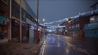 Christmas Day in Blackpool: All is quiet 