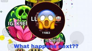 Solo v Clan!! K9 v FlashAgar! Agar.io mobile gameplay. REVENGE!