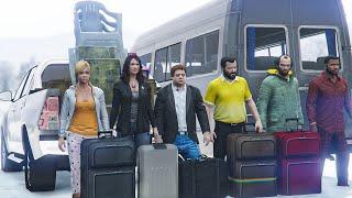 Michael's Family and Friends Going on a Road Trip to North Yankton GTA5